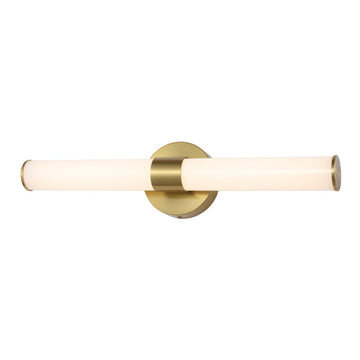 Brooks 20.13" Industrial Mid-Century Iron Integrated LED Vanity Light - JONATHAN Y